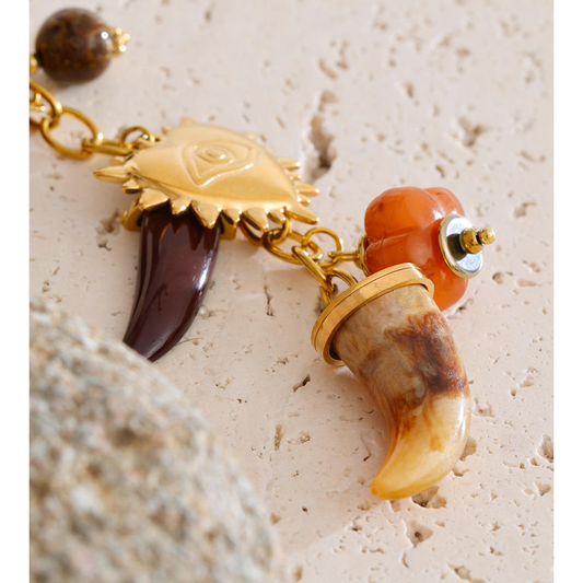 Golden Charm Talisman Bag Charm