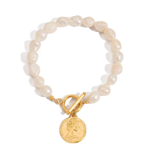 The "Queen Victoria" Baroque Pearl Bracelet