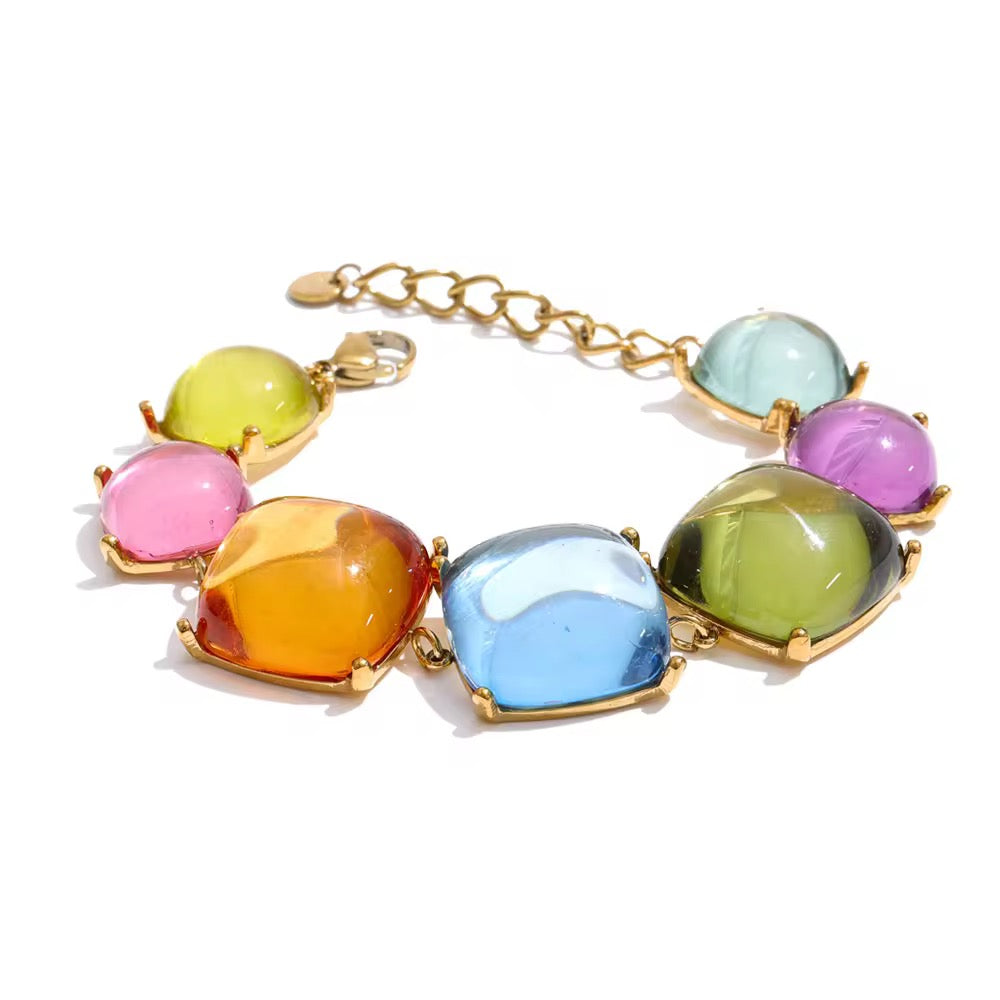 Emerald Glow Statement Necklace