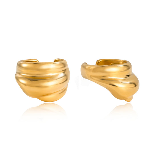Organic Dome Ear Cuff