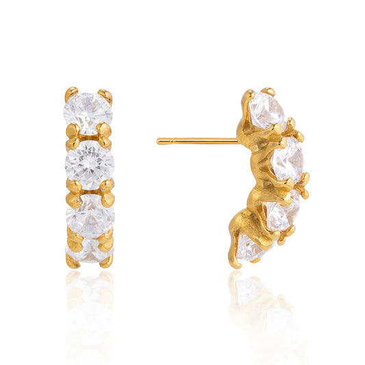 The Lumina Sunburst Studs