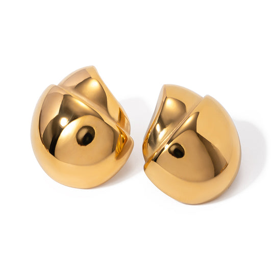 Luminous Liquid Gold Teardrops