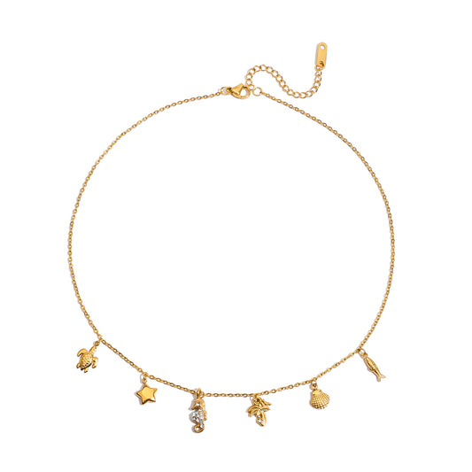 Sea Life Charm Necklace