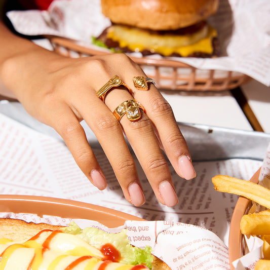 Spoon & Fork Adjustable Ring