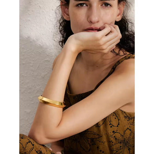 The Vector Sculptural Cuff