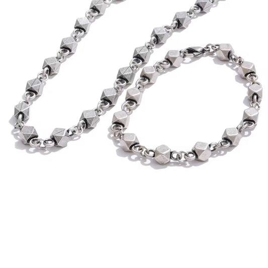 Iron-Forge Studded Link Chain