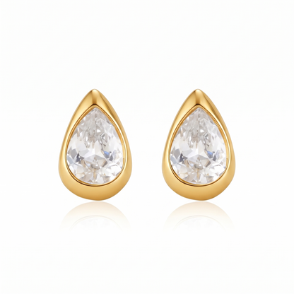 Teardrop Crystal Earrings