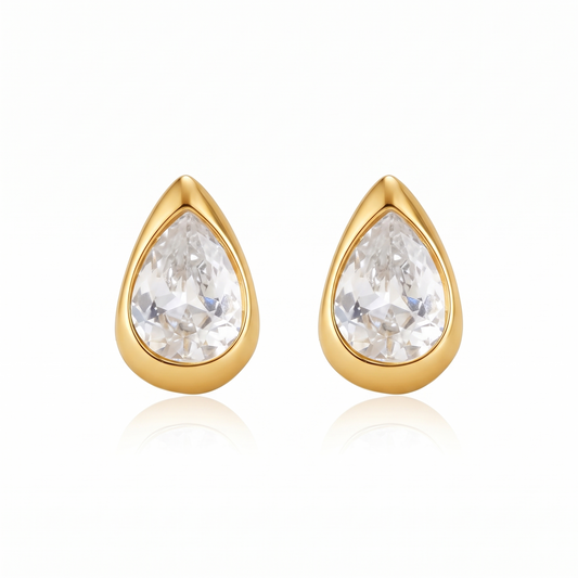 Teardrop Crystal Earrings