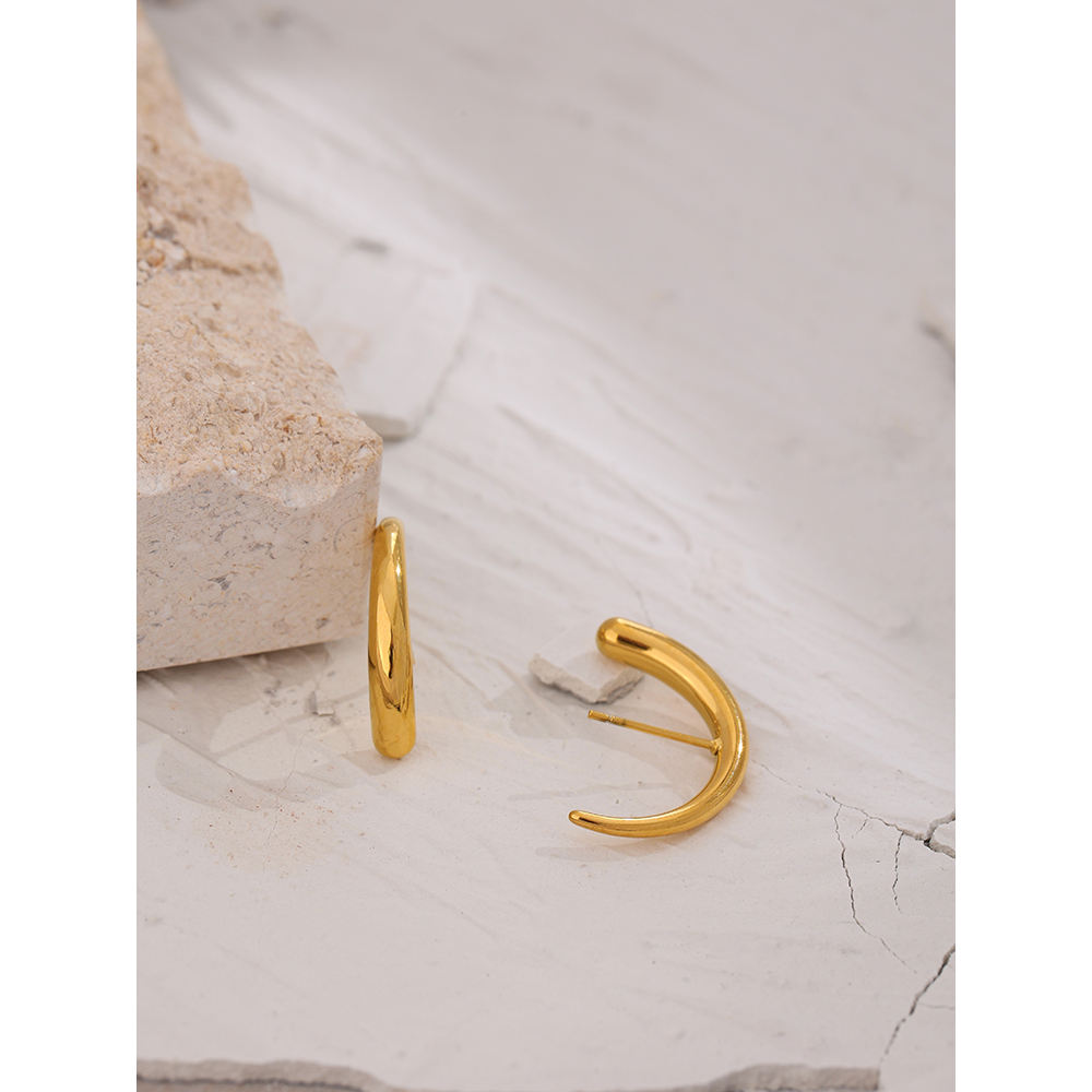 The Gilded Helix Ear Hook
