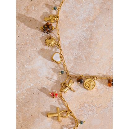 The Lyra Petal Drop Necklace