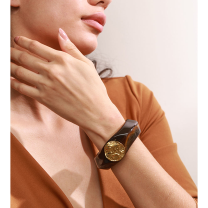 The Elara Serpent Bangle