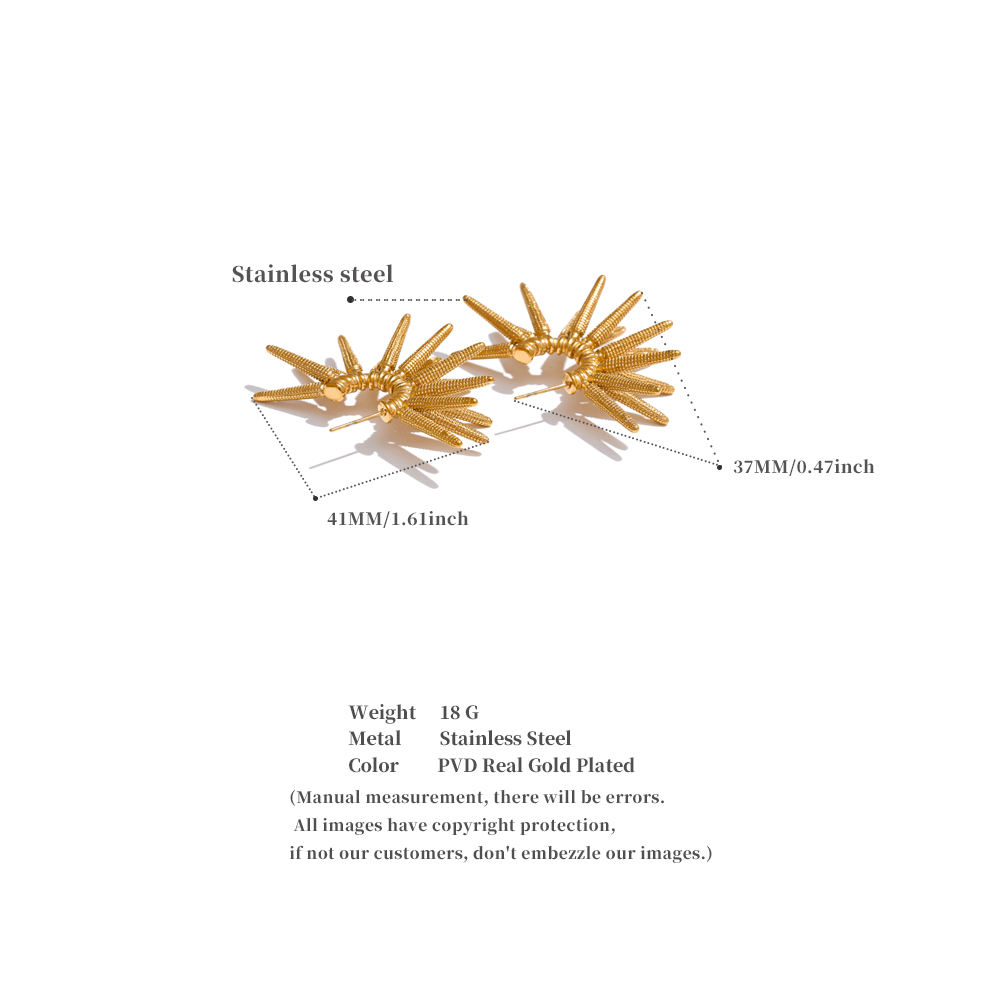 The Vesper Talon Studs