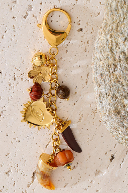 Golden Charm Talisman Bag Charm