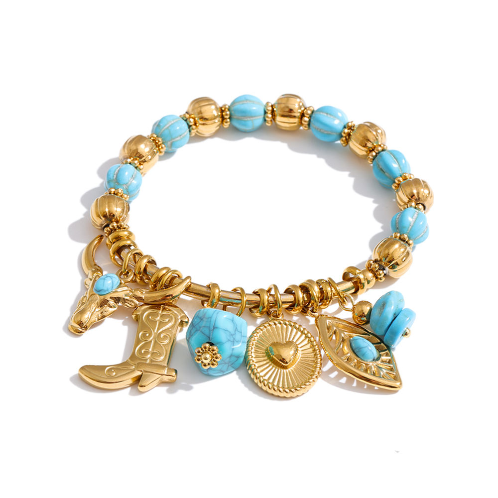 Desert Charm Turquoise Bracelet