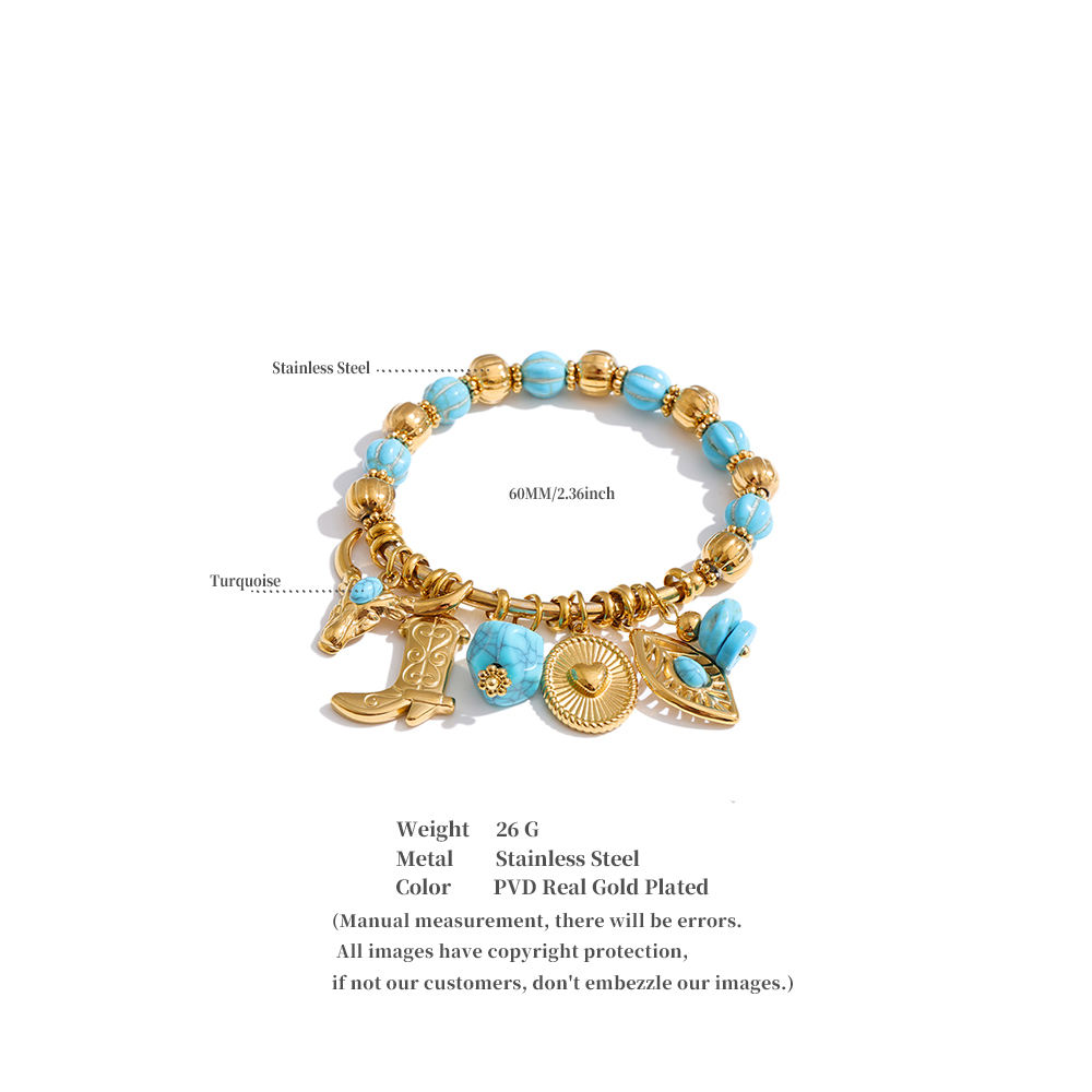 Desert Charm Turquoise Bracelet