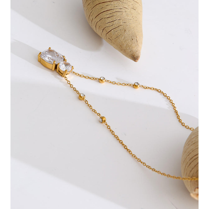 Celeste Solitaire Necklace
