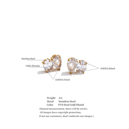 Lumière Duo Stud Earrings