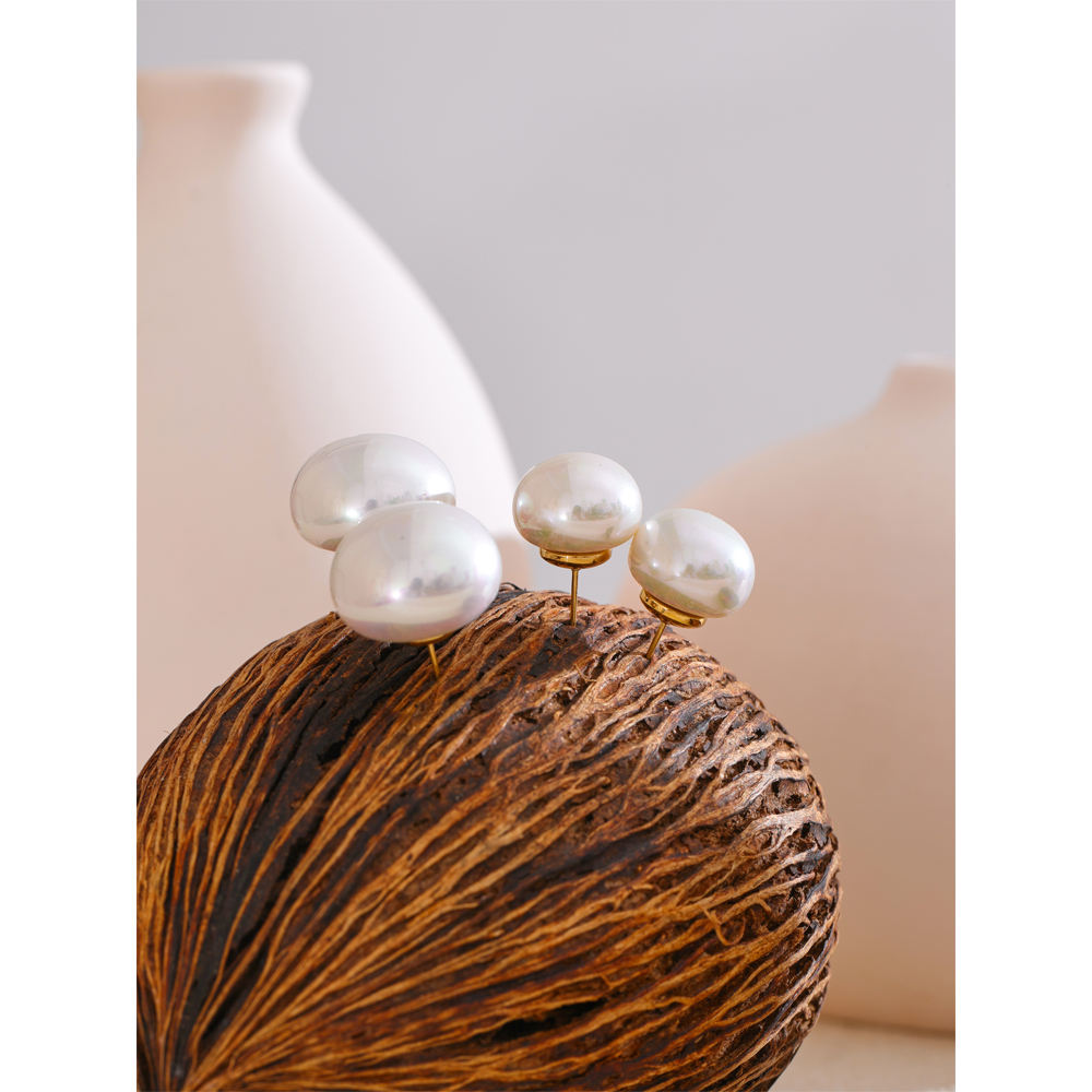 Lustre Pearl Earrings