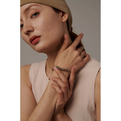 Auric Pebble Bracelet