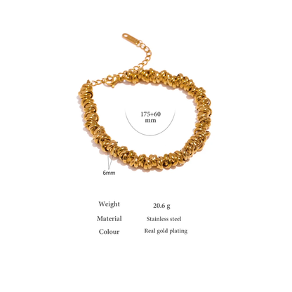 Auric Pebble Bracelet