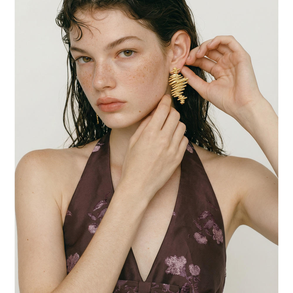 Ripple Luxe Statement Earrings