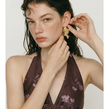 Ripple Luxe Statement Earrings