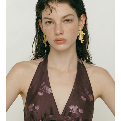 Ripple Luxe Statement Earrings