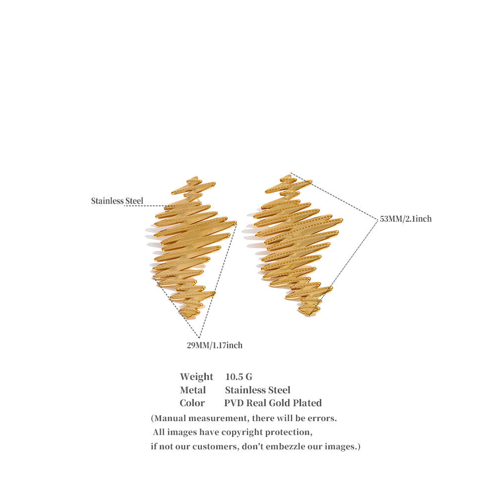 Ripple Luxe Statement Earrings