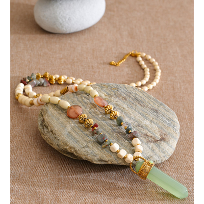 Verdant Charm Pendant Necklace