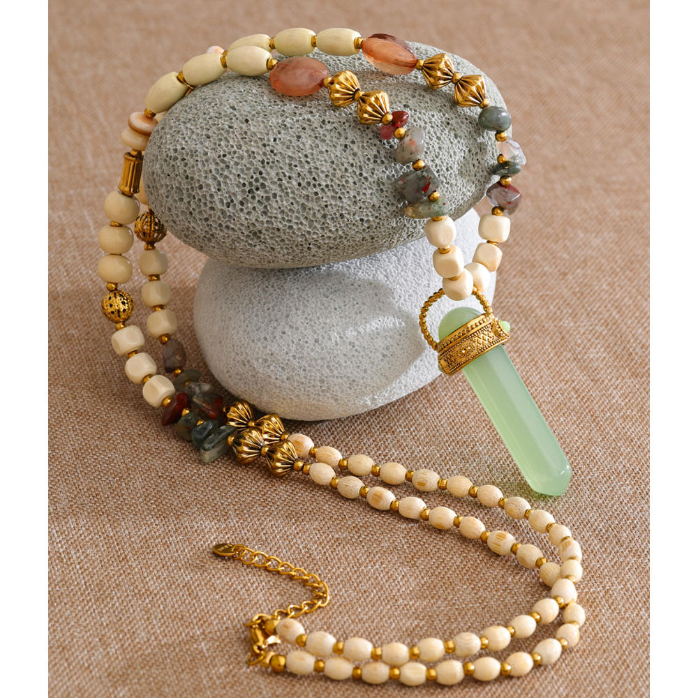 Verdant Charm Pendant Necklace