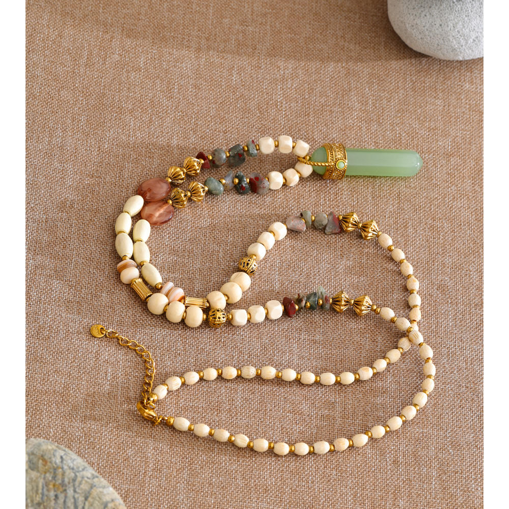 Verdant Charm Pendant Necklace