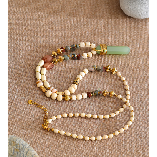 Verdant Charm Pendant Necklace