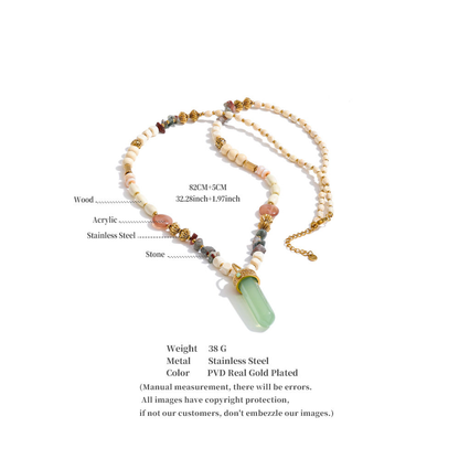 Verdant Charm Pendant Necklace