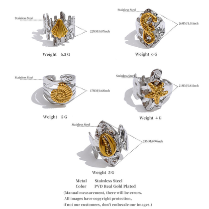Starfish Cove Ring