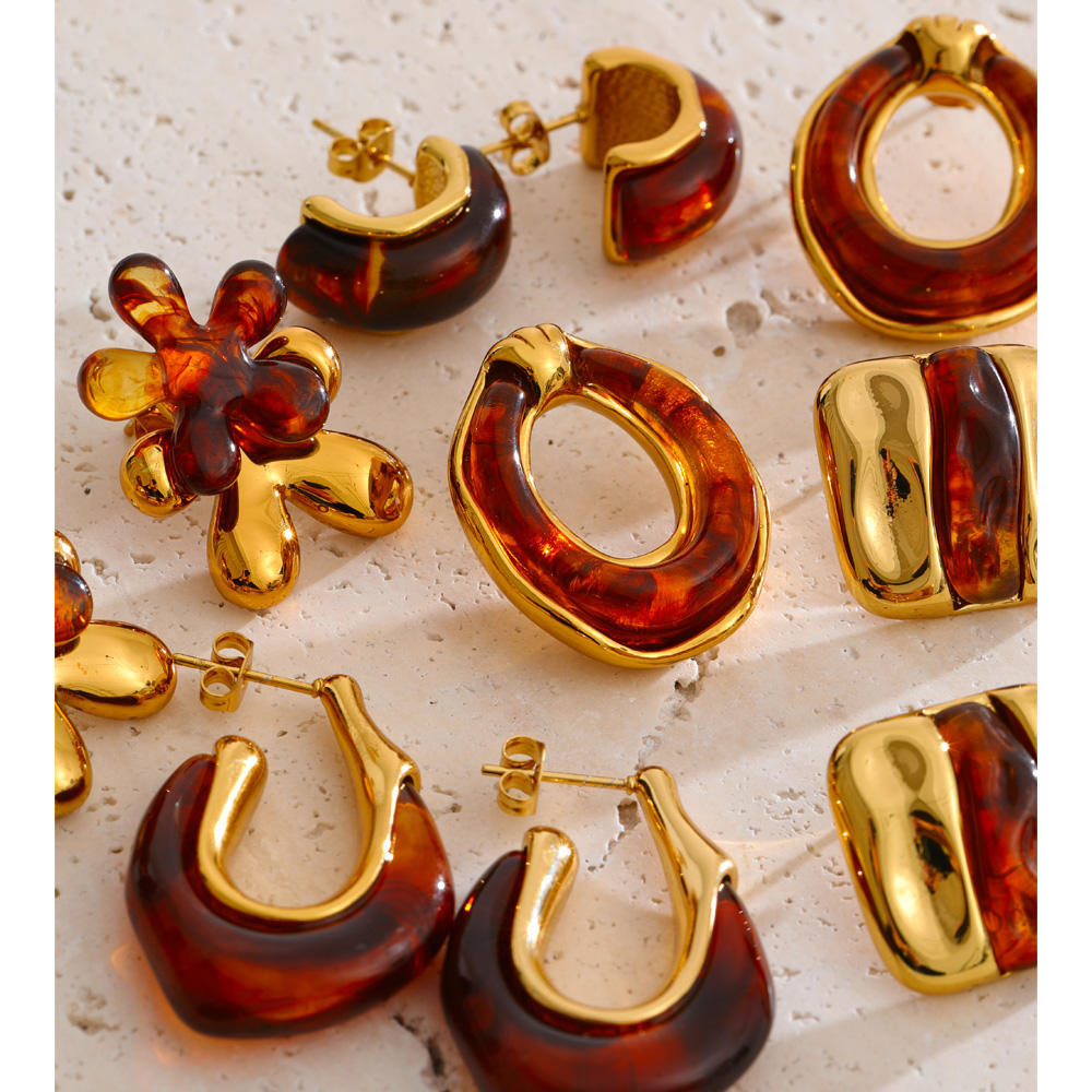 Amber Muse Hoops
