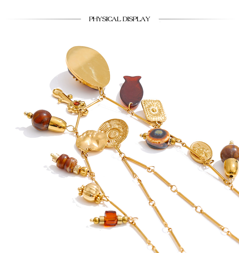 The Bazaar Tiered Talisman Necklace