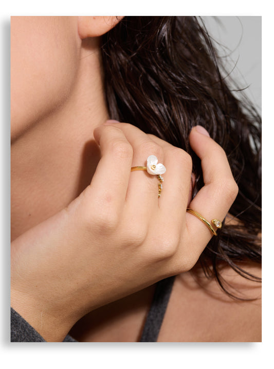 Duo-Chrome Orbit Ring