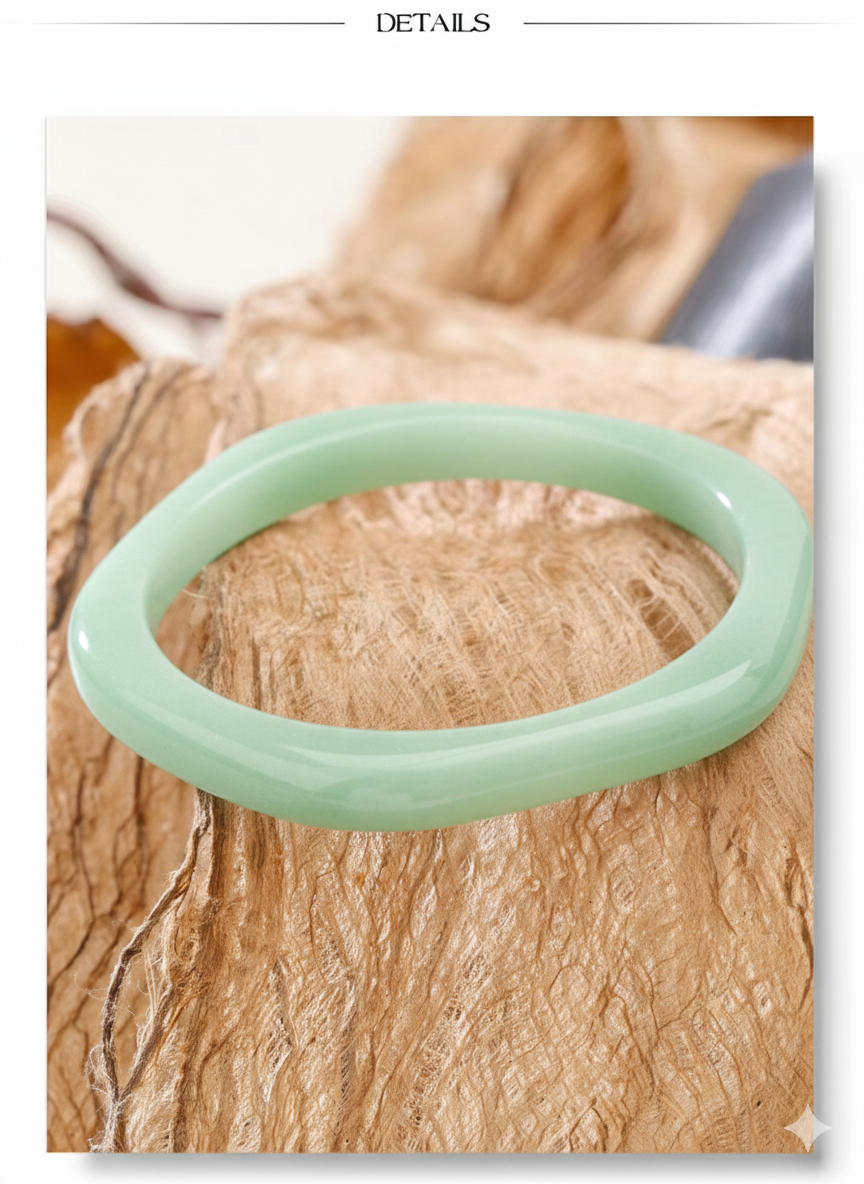 The Amber Resin Organic Bangle