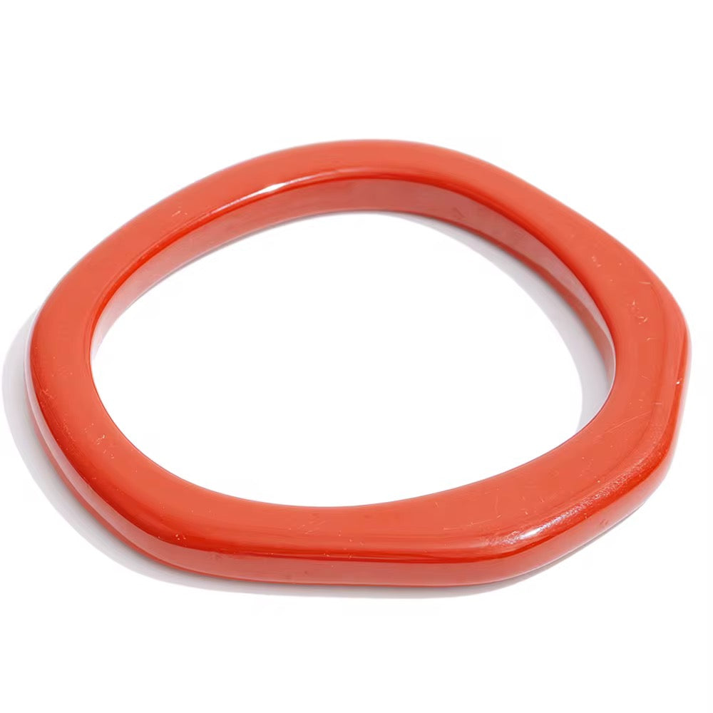 The Amber Resin Organic Bangle