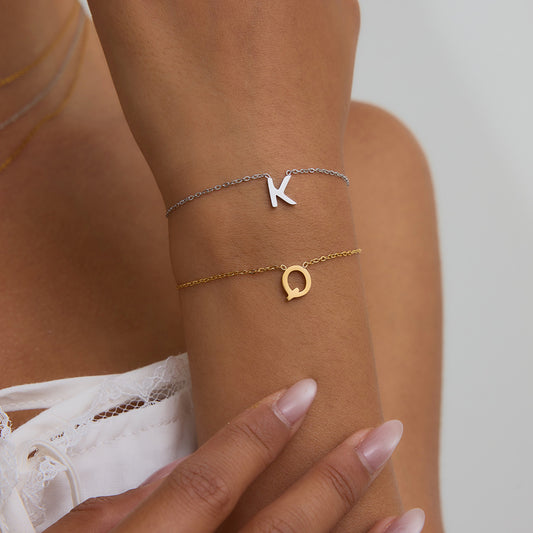 Personalized Initial Bracelet