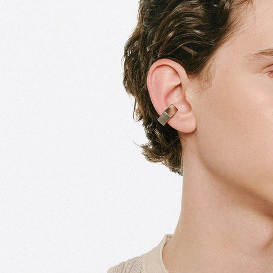 Chunky Square Ear Cuff