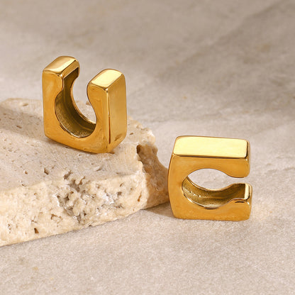 Chunky Square Ear Cuff