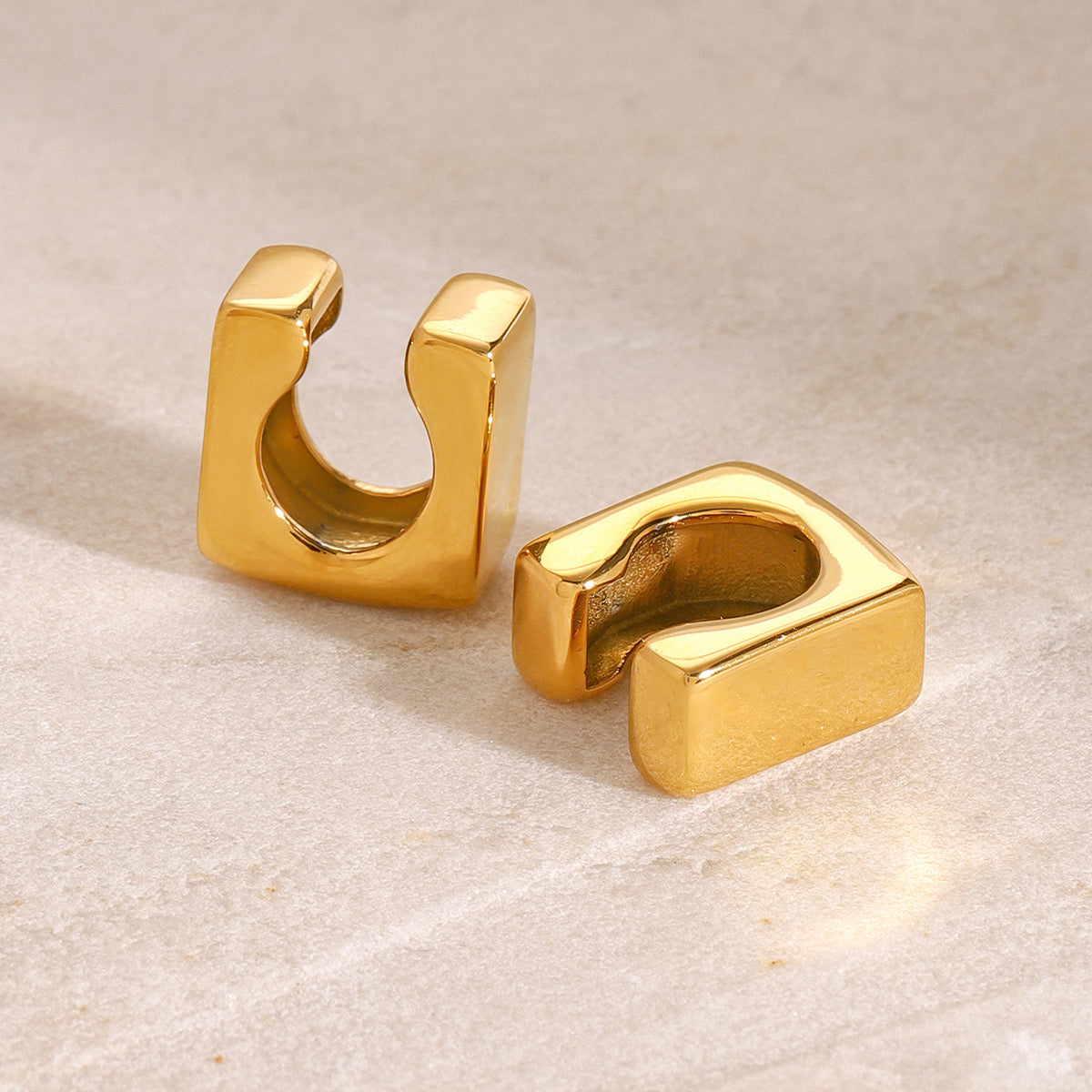 Chunky Square Ear Cuff
