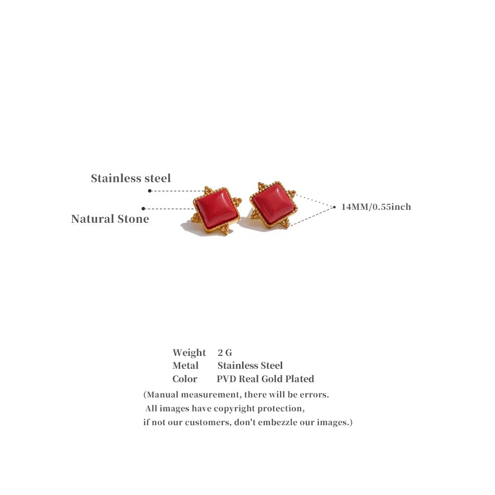 Fleur D’Ivoire Petal Studs