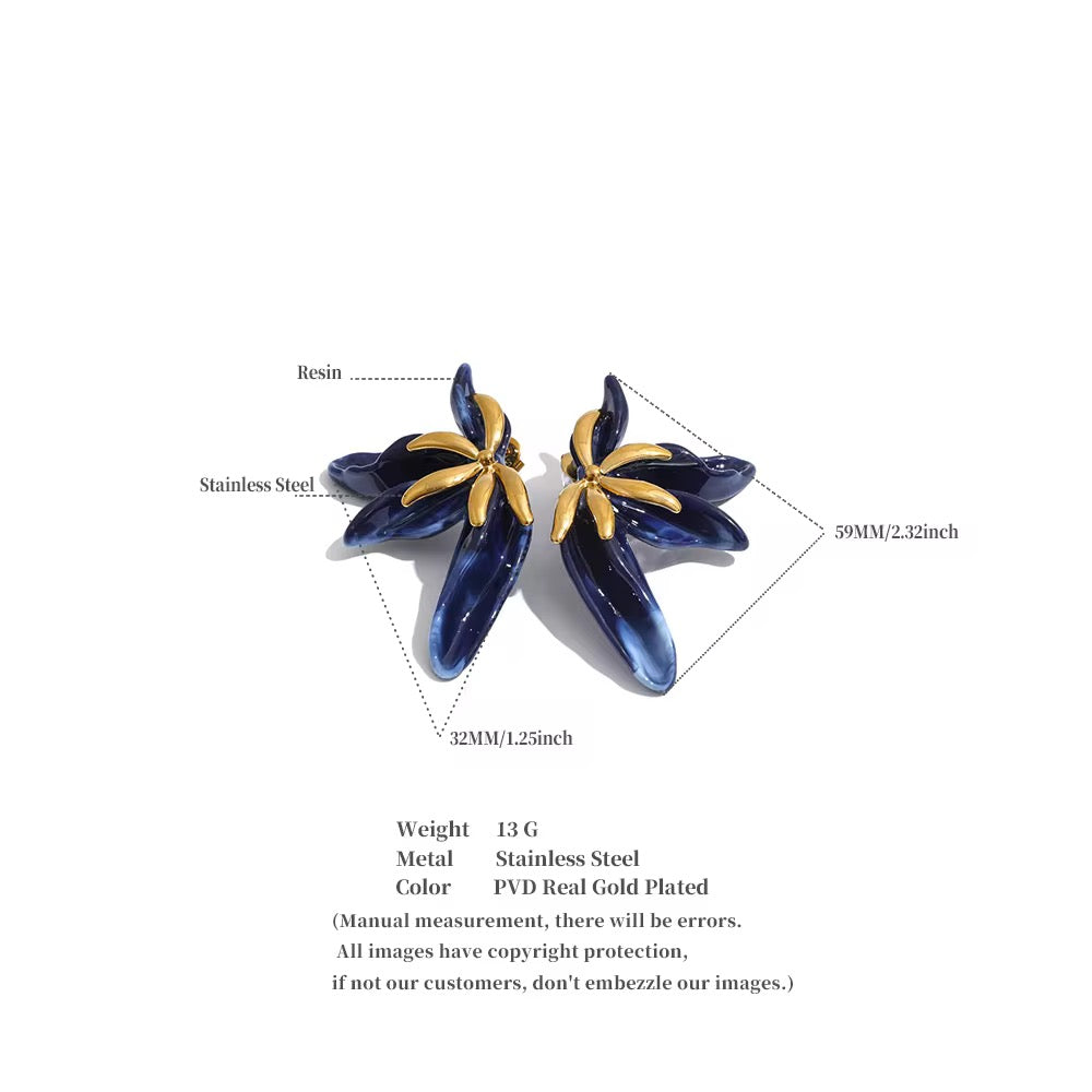 Floral Canopy Statement Earrings