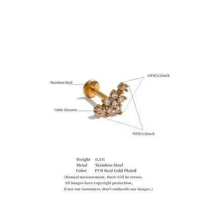 Starlight Helix Stud