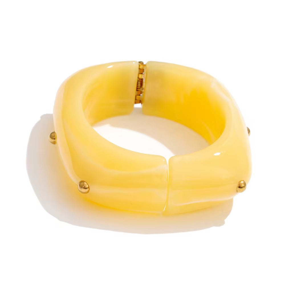Verdelle Resin Bangle