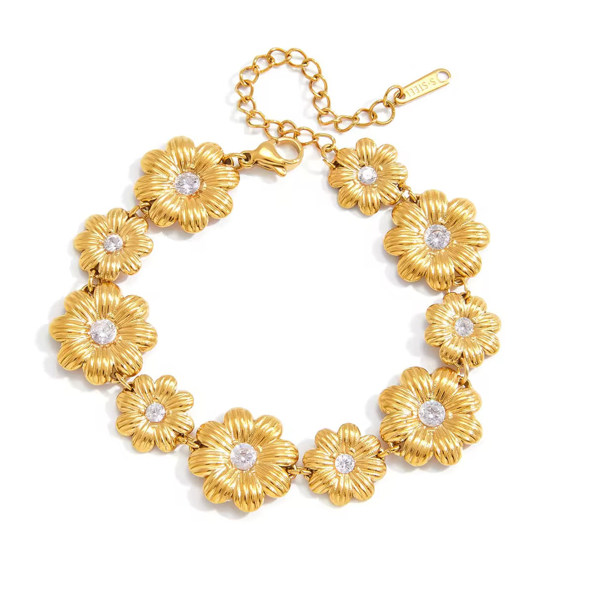 The Meadow Bloom Crystal Bracelet