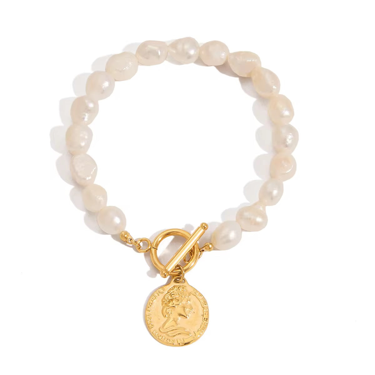 The "Queen Victoria" Baroque Pearl Bracelet