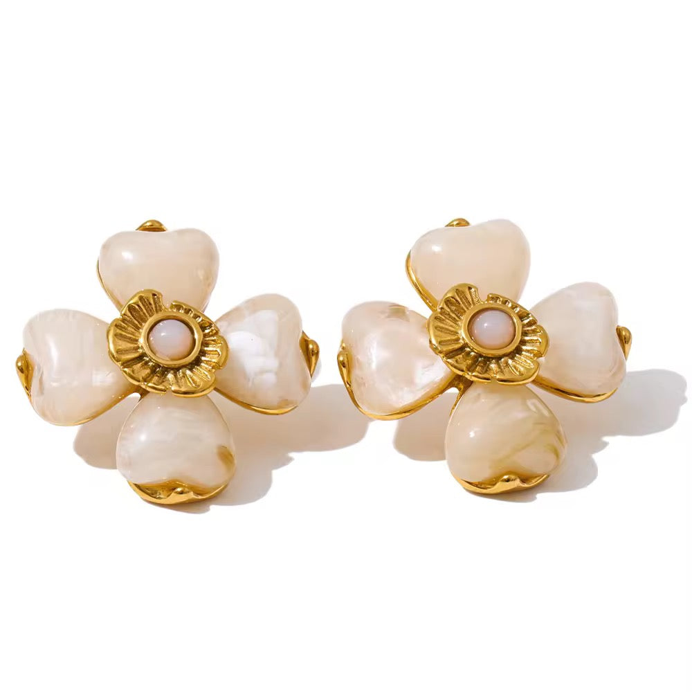 Petal Aura Bloom Studs